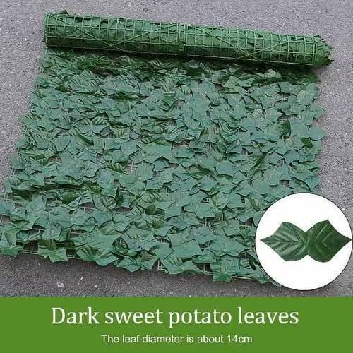 0.5x3m Artificial Ivy Privacy Fence Screen Artificial Fence