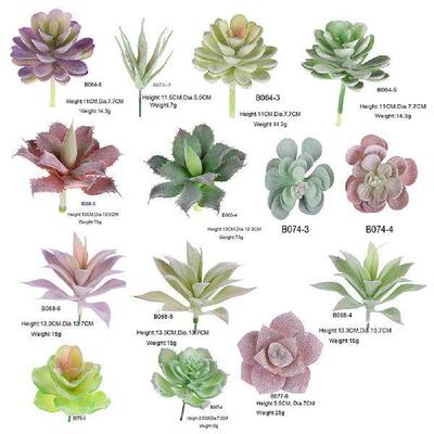 Artificial Simulation Succulents Plants Fake Mini