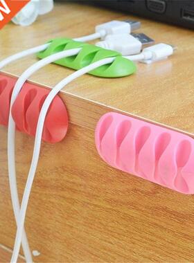 1PC Multipurpose Wire Cord Cable Tidy Holder Drop Clips Orga