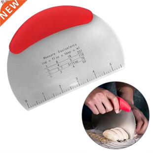 Stainless Steel Dough Cutter Scraper Kitchen Accessories wit