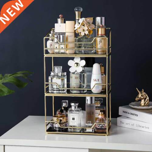 Nordic Storage Rack Makeup Organizer Bathroom Countertop