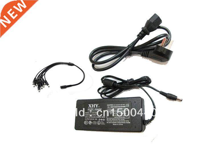 AU Plug 12V 10A AC/DC Adapter Power Supply with 8 Port Split