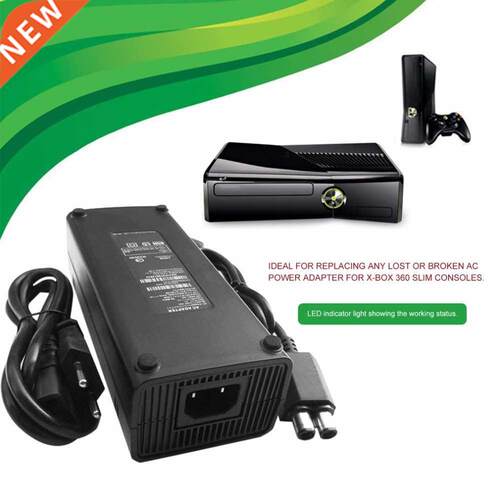 New AC 100-240V Adapter Power Supply Charger EU Plug Cable