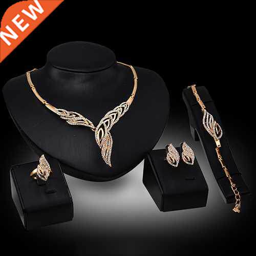 Wedding Bridal Pty Wavy Rhinestone Choker Necklace Bracele