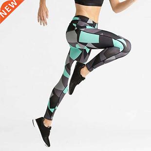 New Polygonal Rhombus Punk Sexy Women Leggings Casual Compre