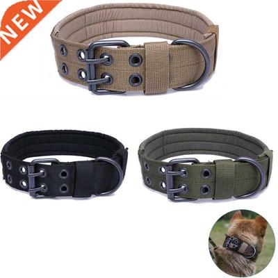 Military Adjustable Big Dog Collar 5-speed Adjustment Pin