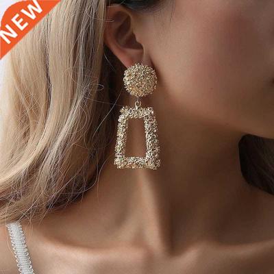 Vintage Earrings Large for Women Statement Earrings Geometri