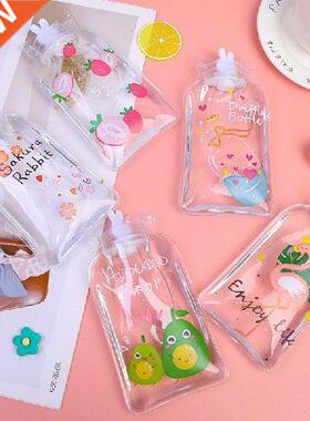 Mini Hand Warm Water Bottle Transparent Portable Hand