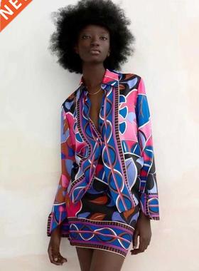 Floral Prnt Loose Blouses Female Shrts Blusas Chc Tops