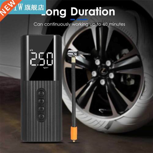 Multifunctional Digital Tire Inflator 5m/16ft Portable Car A