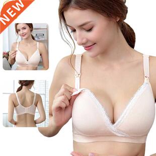 Wirefree Nursing Maternity Bra Clothing Cotton Breastfeeding