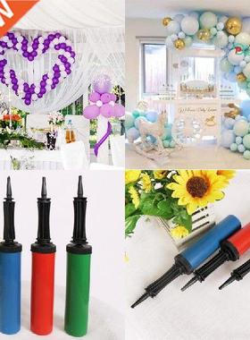 Large 28cm Balloon Pump Portable Double Action Hand Held