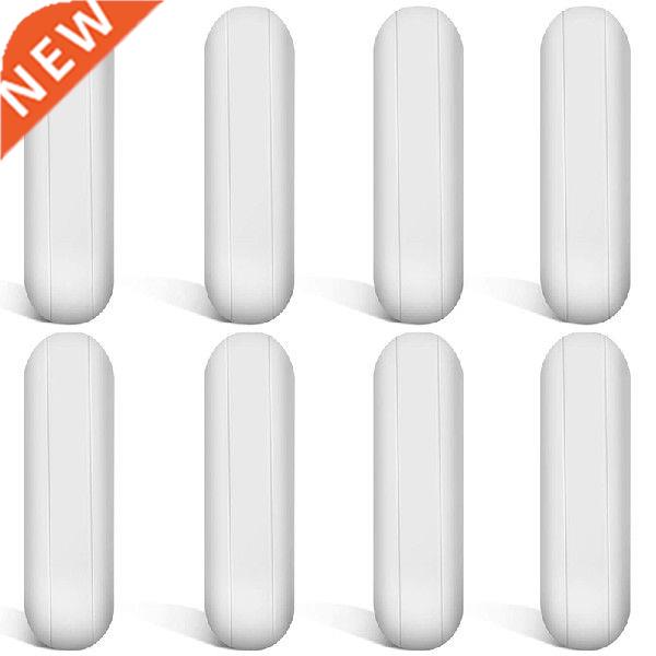 8Pcs 8Mmx30 Mm PTFE Magnetic Stirrer Mixer Stir ar Stir
