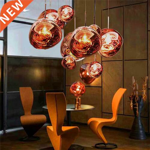 Nordic LED Lava Pendant Lights Modern Lamp PVC Lighting Livi