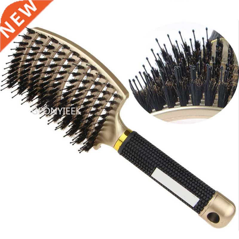 Hair Brush Scalp Massage Comb Hairbrush Bristle&Nylo