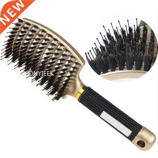 Hair Brush Scalp Massage Comb Hairbrush Bristle&Nylo