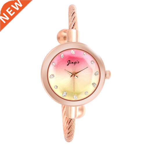 New style steel wire strap bracelet watch exquisite fashion