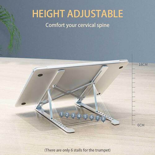 Lap Stand Portable Height Adjustable Aluminum Alloy Folda