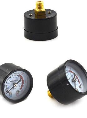 Bar Air Pressure Gauge 10mm 1/4 BSP Thread 0-180 PSI 0-12