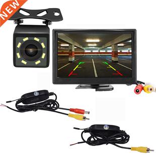 Wireless Car Rear View Camera Wiring Kit 2.4GHz DC 12V Vehic