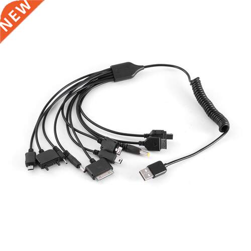 Portable Smartphone Universal USB Charge Cable 10 in 1 Multi