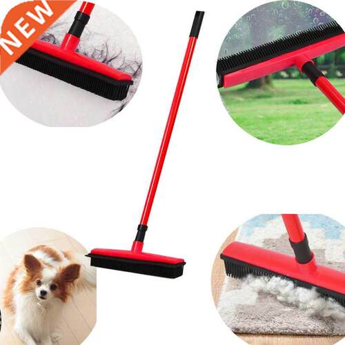 Floor Hair broom Dust Scraper & Pet rubber Brush Car