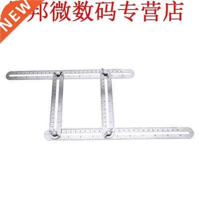 Multi Hoek Heerser Rvs Hoek Gradenboog Opvouwbare Template T