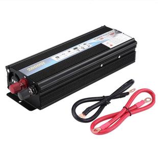 Black 2000W DC 12V to AC 220V Car Power Inverter Converter U