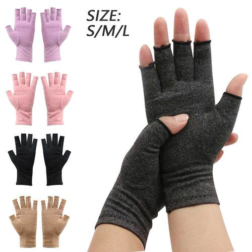 1 Pairs Arthritis Gloves Touch Screen Gloves Anti Arthritis