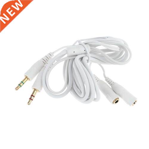 High Quality Extension Cable .5mm Jack Male To 2 Female Aux