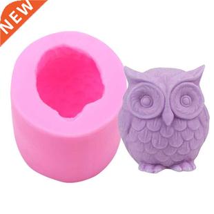 1Pc D Owl Candle Mold Silicone Mold for Candle Making