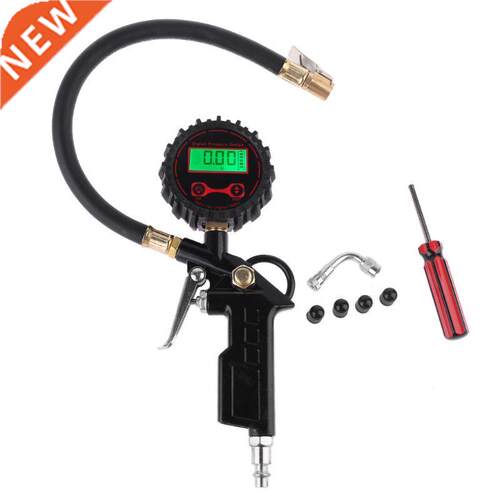 Digital Car Tire Air Inflator Pressure Gauge Vehicle Truck B