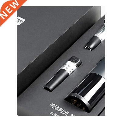 Huohou Automatic Wine Bottle Opener Kit Electric Corkscrew W