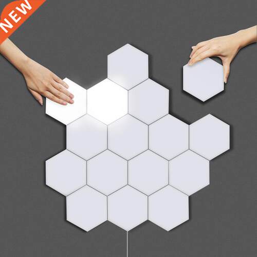 Quantum lamp LED Panel Lig Magnetic Hexagons Modular Touch
