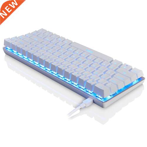 Gming Mechnicl Keybord Bcklit Usb Wired Keypd 82 Keys