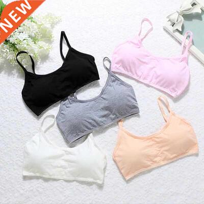 Women Tube Tops Underwear Padded Bras Teenage Underclothes Y