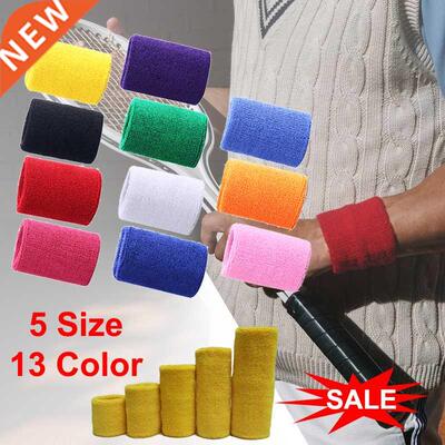 1Pcs Wrist Sweatband Volleyball Wrist Brace Tennis Sport Wri