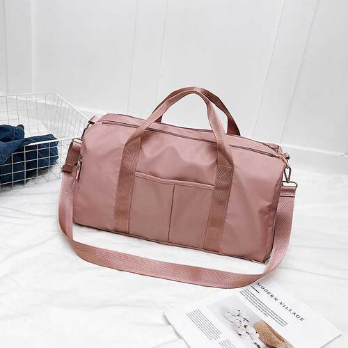 Outdoor Waterproof Nylon Sports Gym Bags Men Women Training