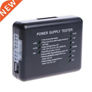 24 Pin Power Supply Tester Checker LED for PSU ATX SATA HDD
