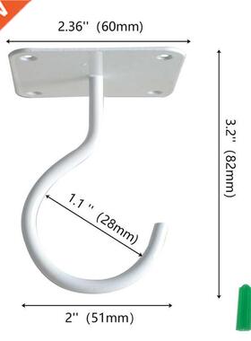 896B Square Ceiling Plant Hook Wall Hanging Hooks for Hangin