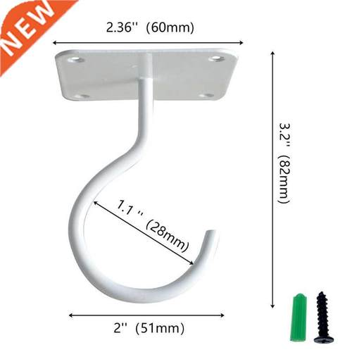 896B Square Ceiling Plant Hook Wall Hanging Hooks for Hangin