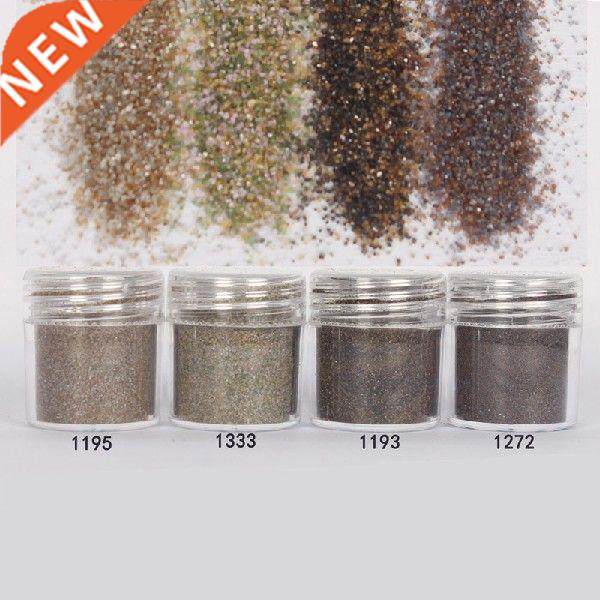 black grey color shinning glitters 1mm sequin mixed box for