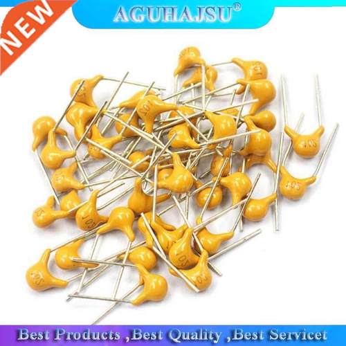100Pcs 50V monolithic ceramic capacitor 10PF ~ 10UF 22PF 47N