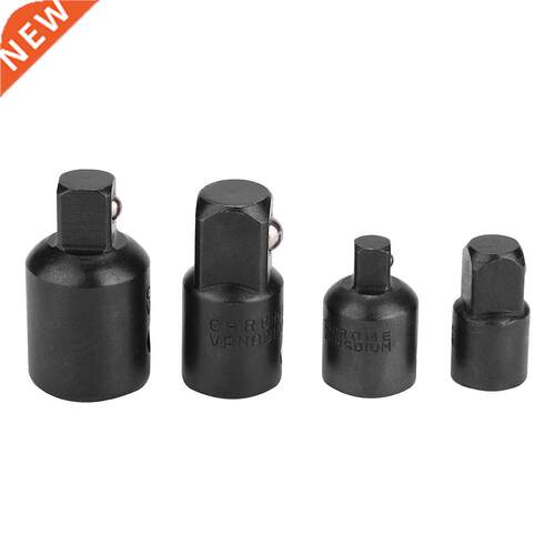 4Pcs Socket Adapter Chrome Vanadium Steel Socket Adapters Re