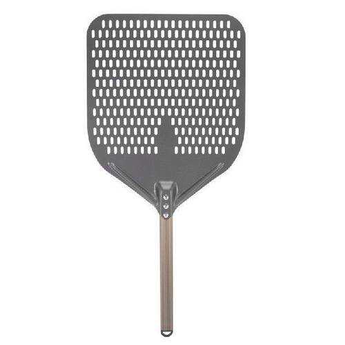 New 14 Inch Rectangular Pizza Shovel,Perforated Pizza