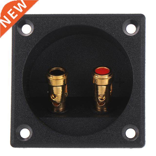 1pc Round Cup Subwoofer Plug Car Stereo Speaker Box Terminal