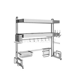 Organizer Egouttoir Vaisselle Rangement Stainless Steel