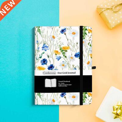 Floral B6 Bullet Dotted Journal School Business Sketchbooks
