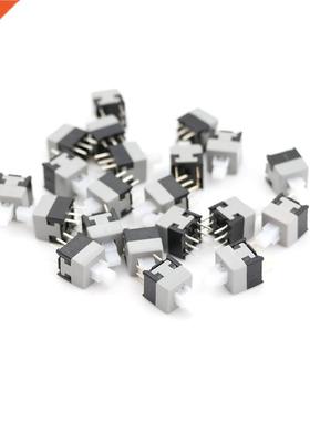 20pcs 6 Pin DPDT Mini Push Button Self-locking Switch 8.5X8.