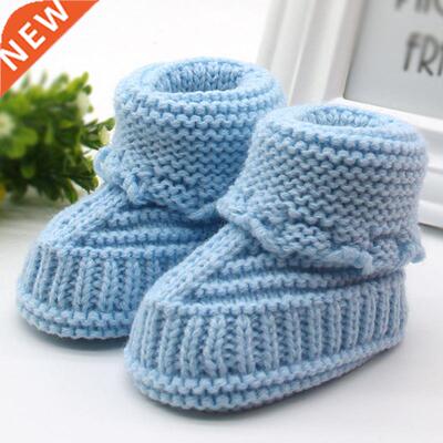 Handmade Newborn Baby Boys Girls Crib Shoes Infant Boys Girl